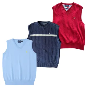 Premium Grade A Pack of 50 Branded Knitted Vests