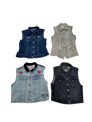 Bestseller denim Vests - 11 pcs - m8*11*24