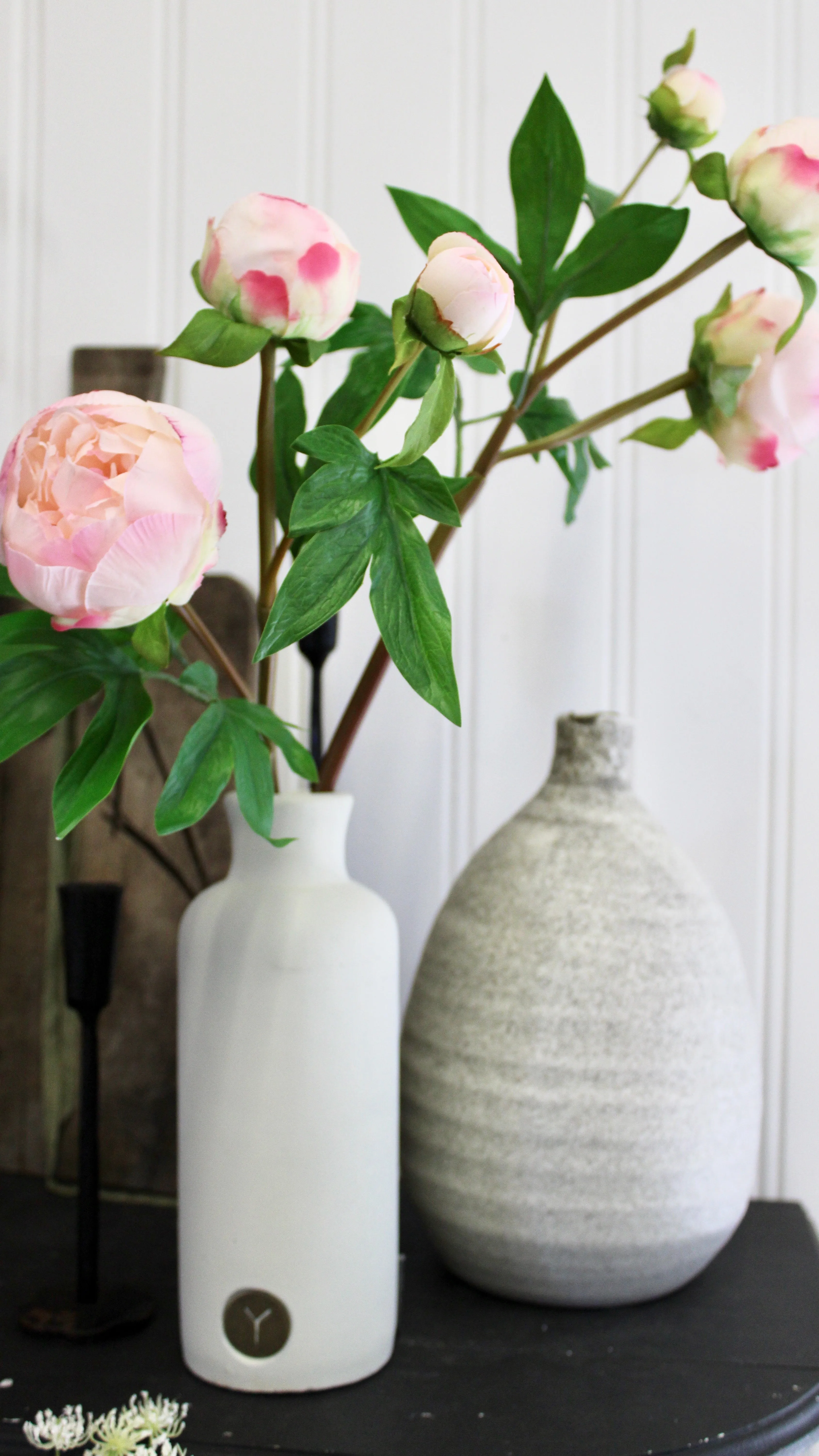 Blush Peony Bud Spray