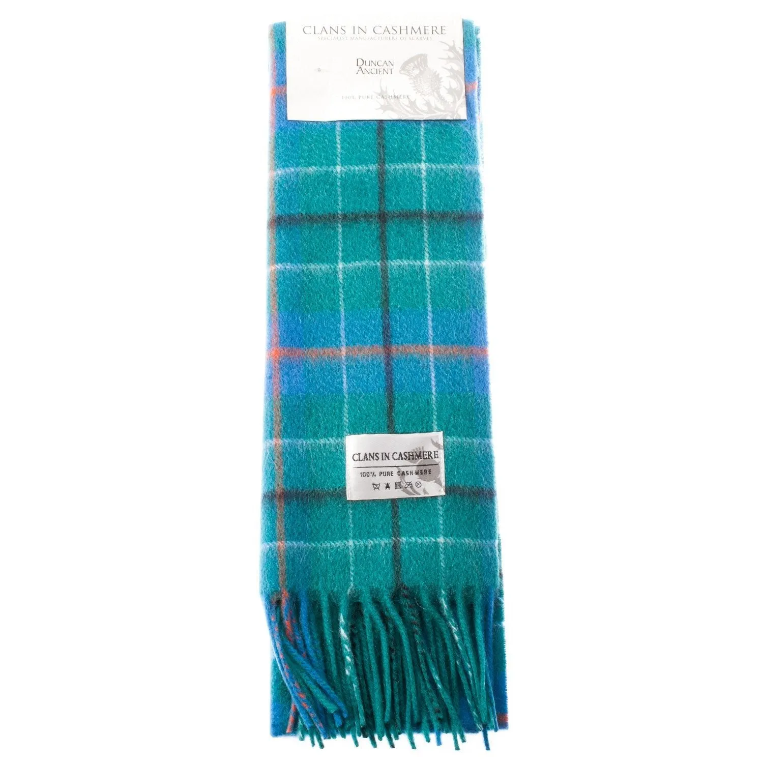 Cashmere Scottish Tartan Clan Scarf  Duncan Ancient