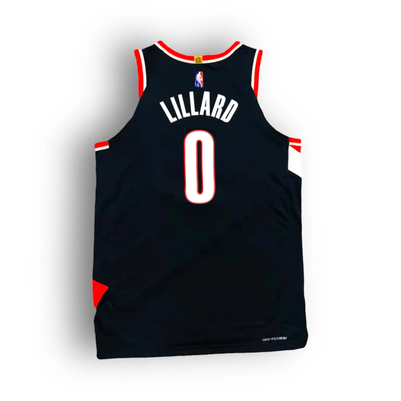 Damian Lillard Portland Trail Blazers 2021-2022 NBA 75th Anniversary Icon Edition Nike Authentic Jersey - Black