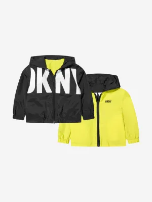 DKNY Kids Reversible Windbreaker in Black