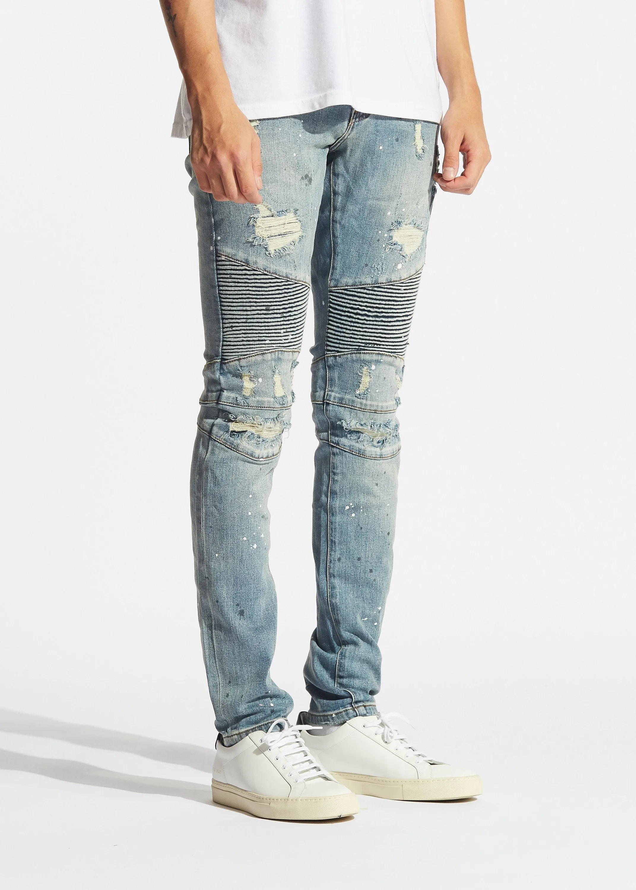 Drako Biker Denim (Blue)