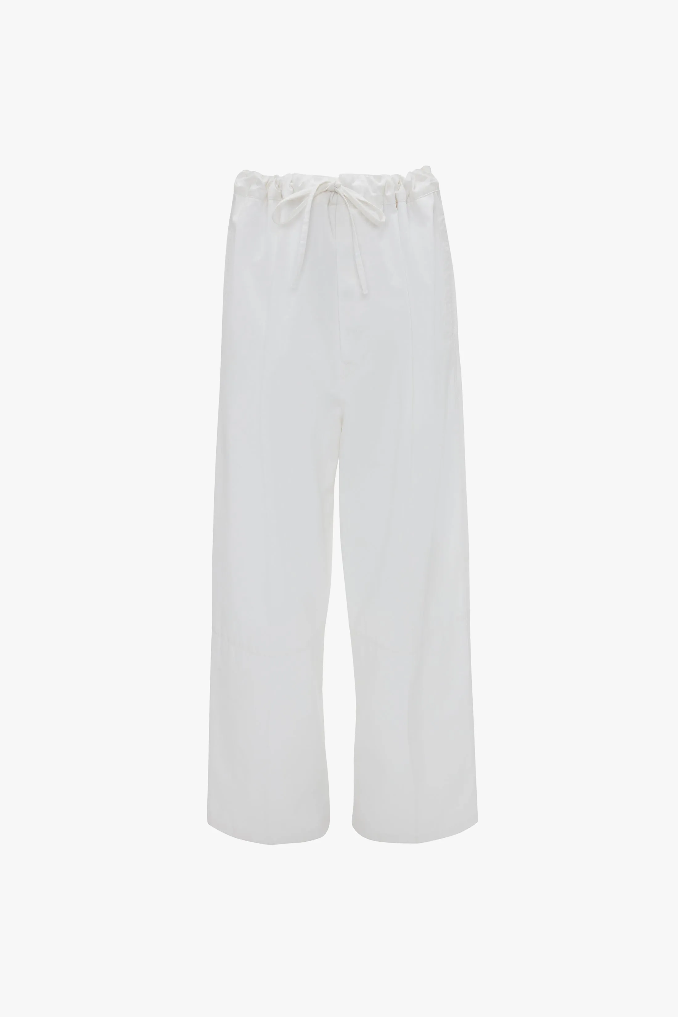 Drawstring Pyjama Trouser In Washed White