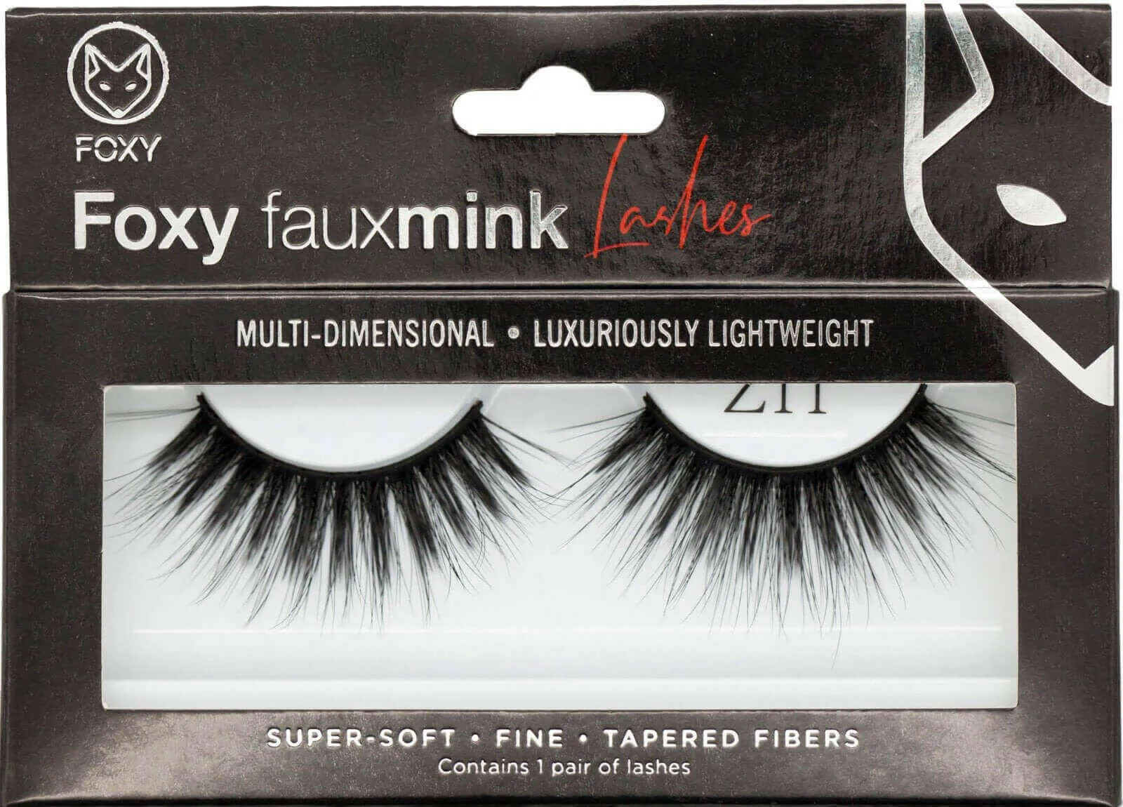 Foxy Faux Mink Eyelashes Model  Z11