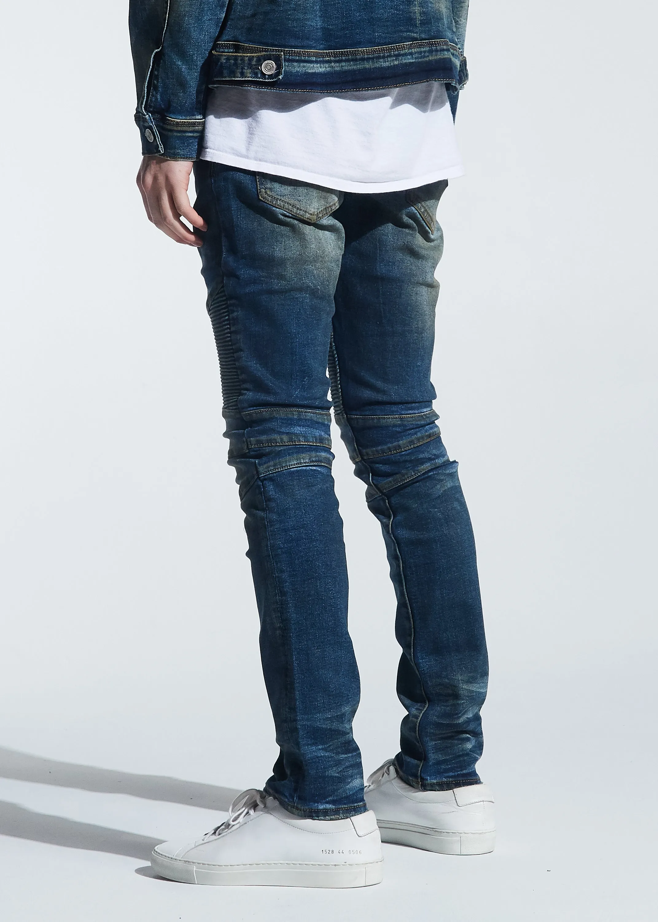 Garland Biker Denim (Dirty Indigo Wash)