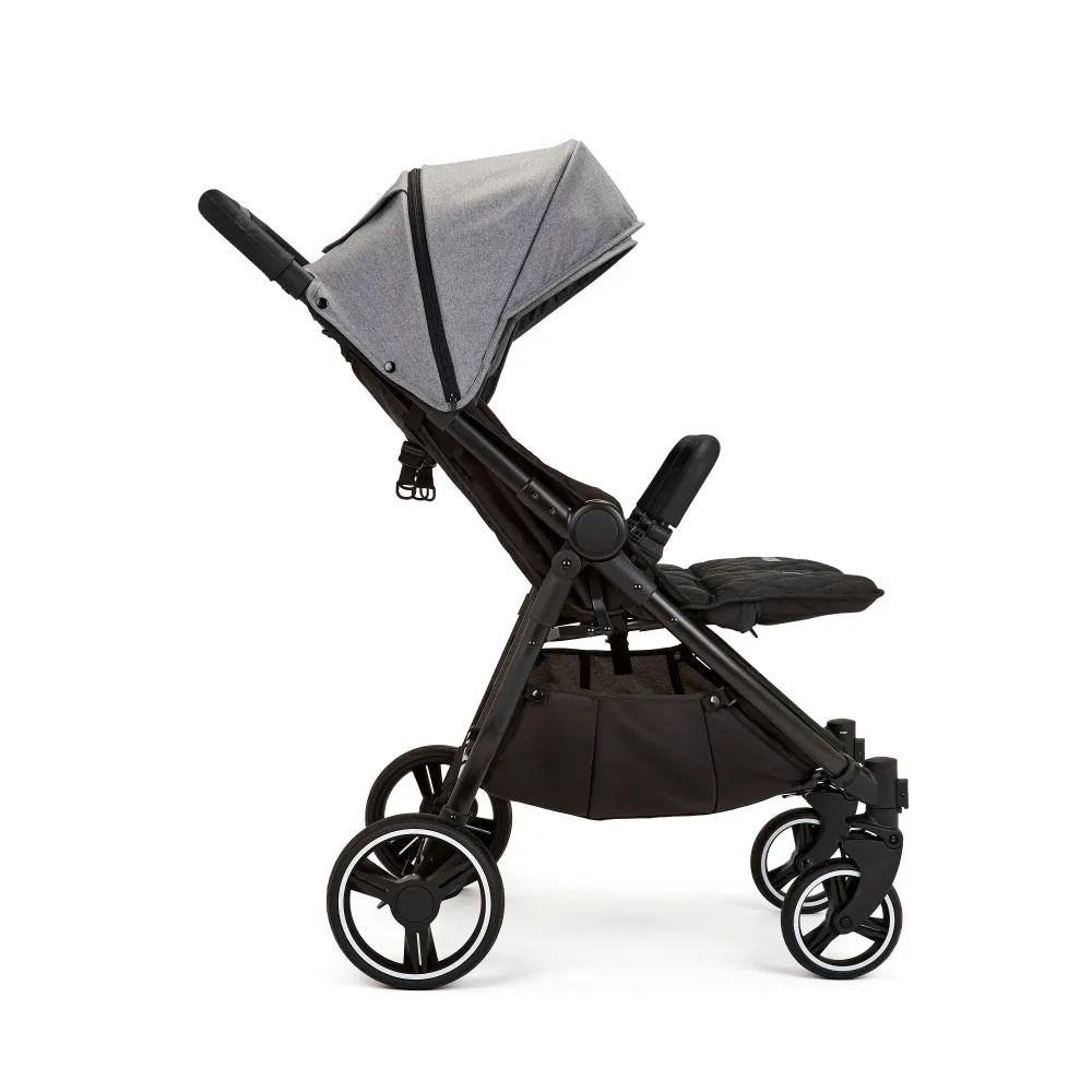 Ickle Bubba Venus Prime Double Stroller Grey