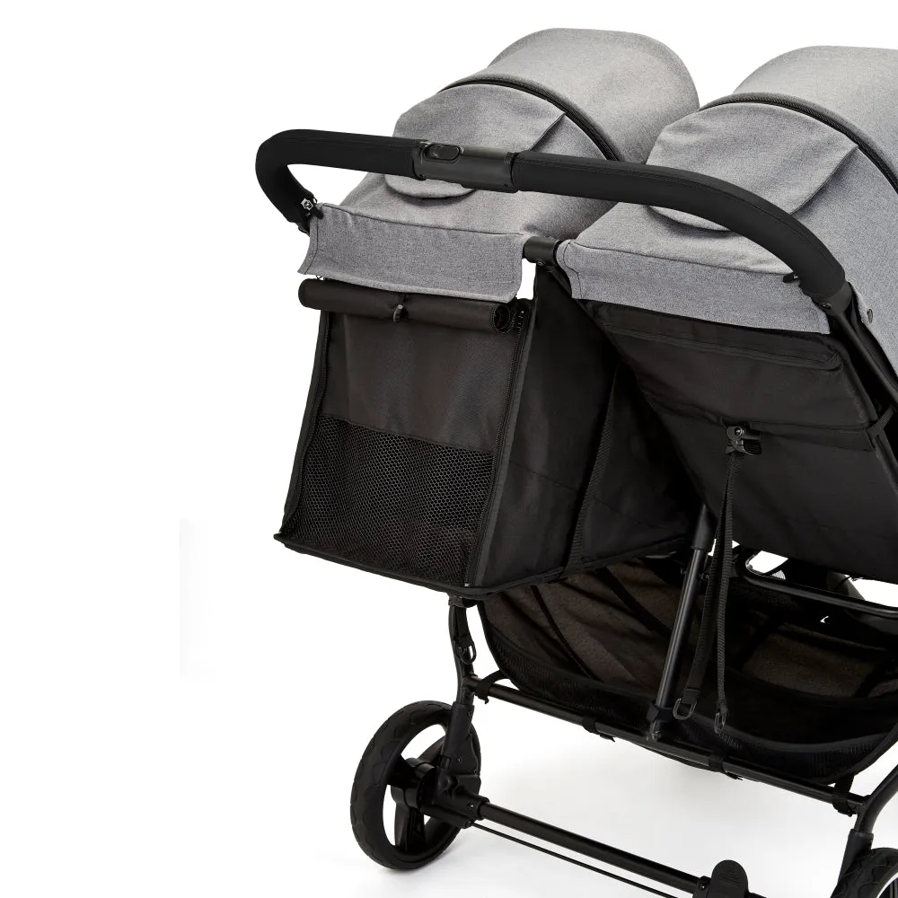 Ickle Bubba Venus Prime Double Stroller Grey