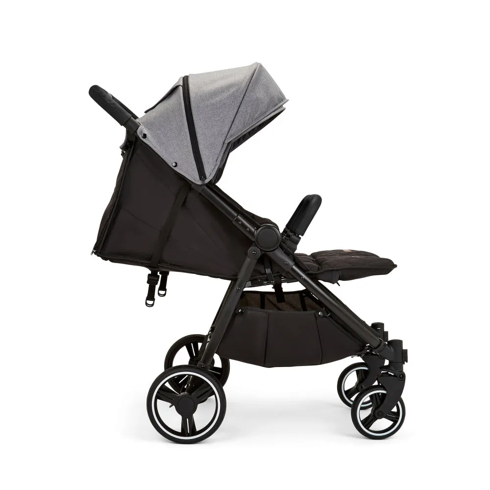 Ickle Bubba Venus Prime Double Stroller Grey