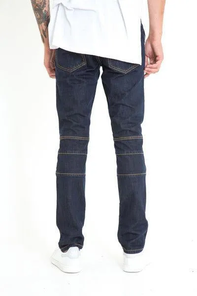 JORDAN BIKER DENIM (INDIGO)