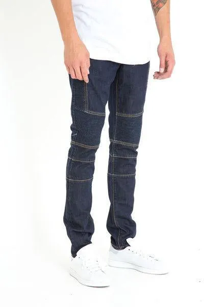 JORDAN BIKER DENIM (INDIGO)