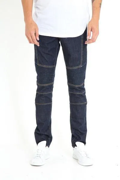 JORDAN BIKER DENIM (INDIGO)