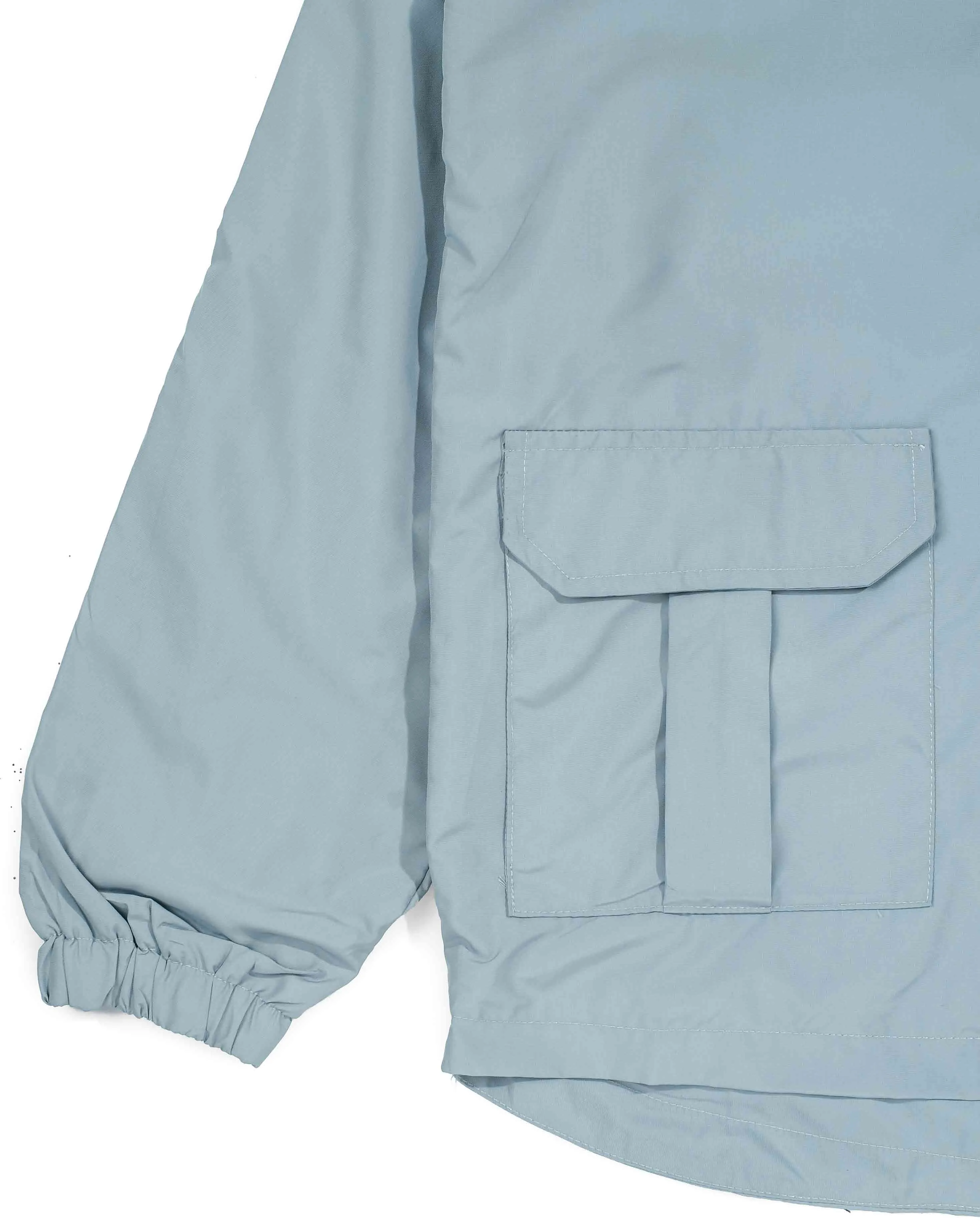 Komeru Gray Taslan Jacket