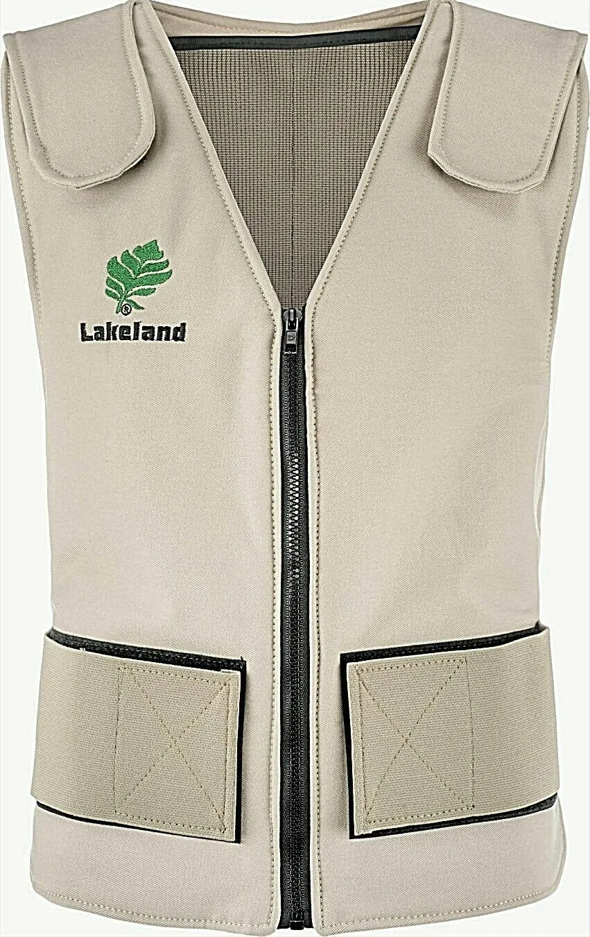 Lakeland CV55 Cool Vest Polycotton Phase Change No Tax/Free Shipping