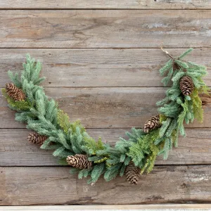 Mixed Evergreen Christmas Garland