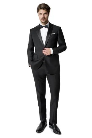 Nelson Classic Fit Black Notch Lapel Tuxedo