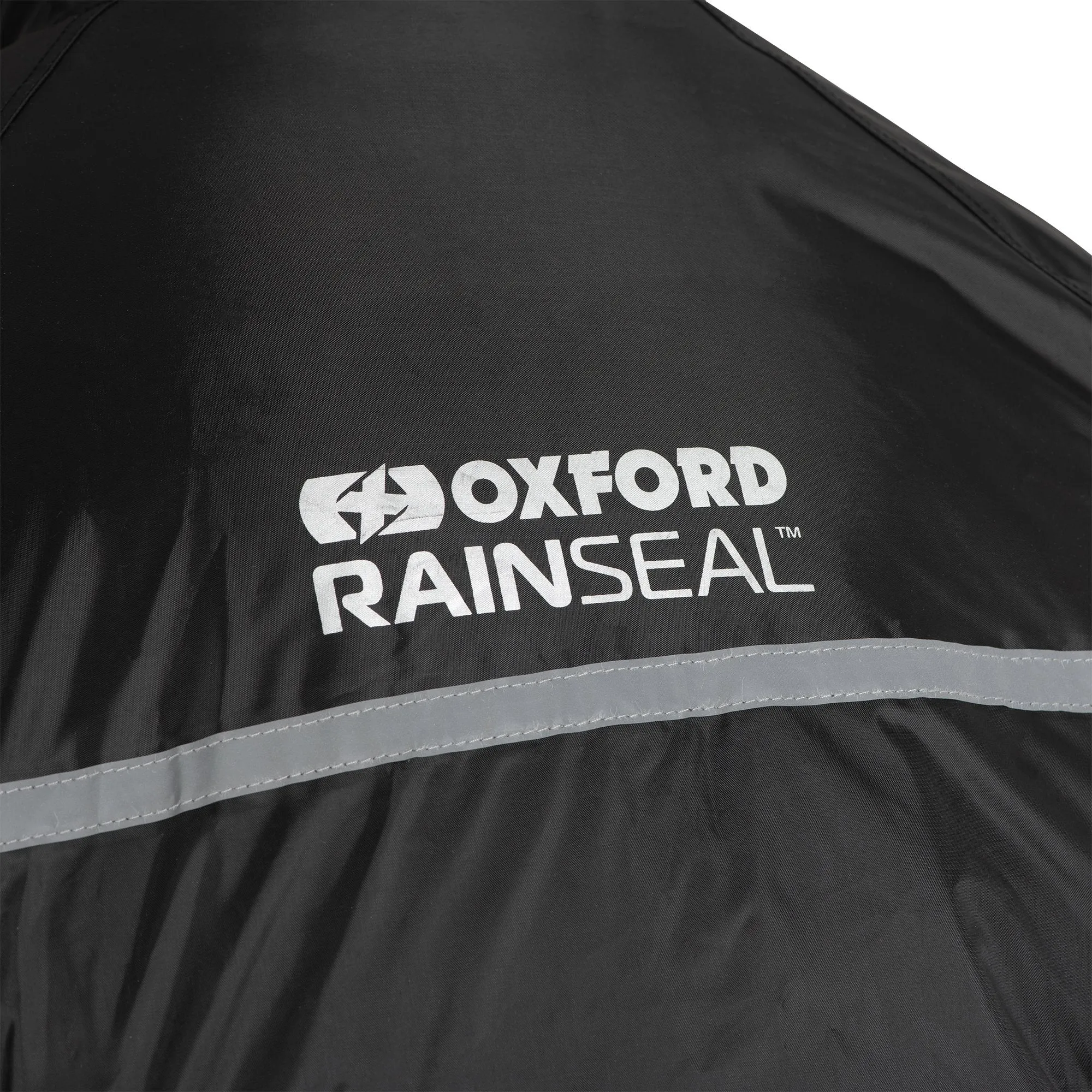 Oxford Rainseal Waterproof Motorcycle Rain Oversuit Black