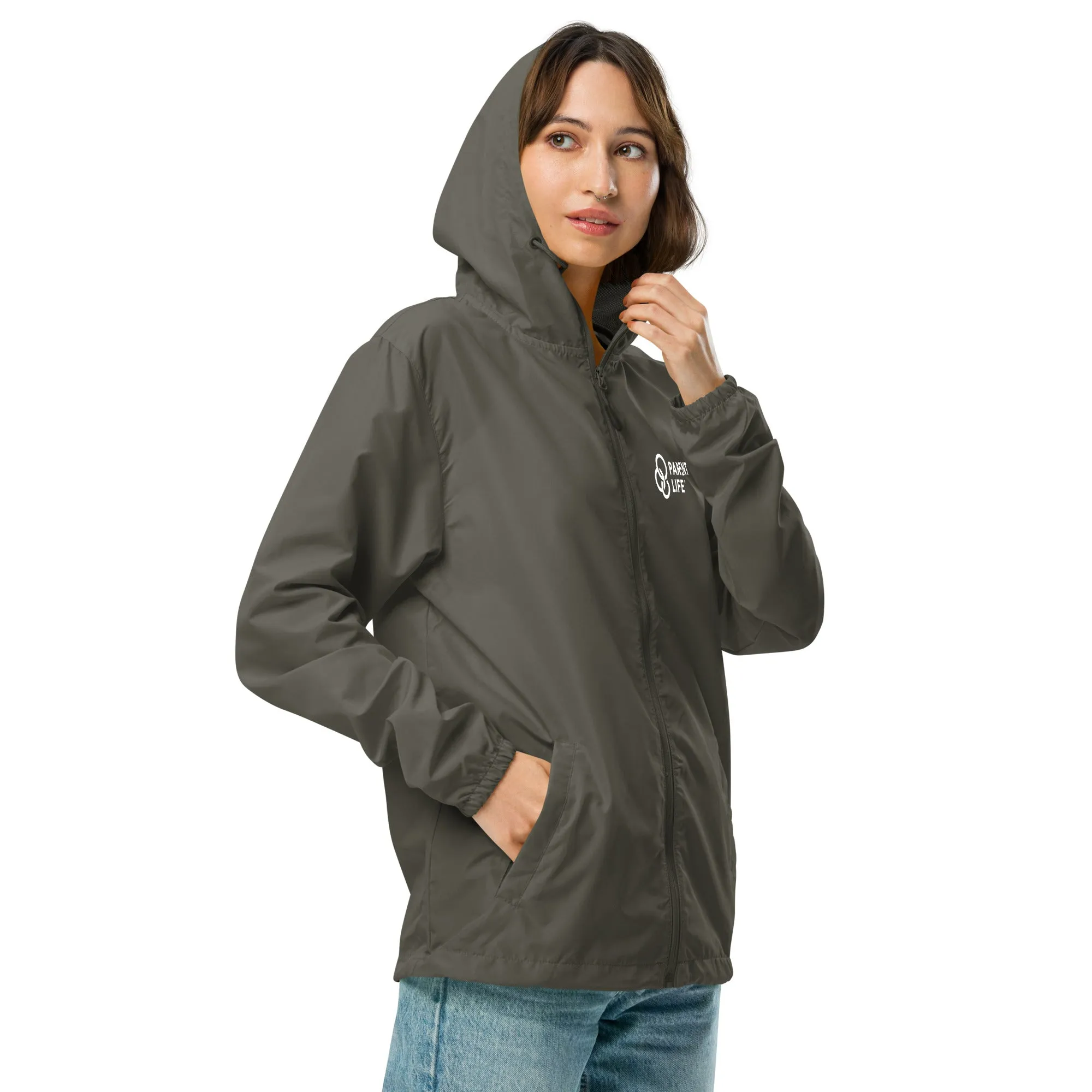 Parent Life Unisex Lightweight Zip Up Windbreaker