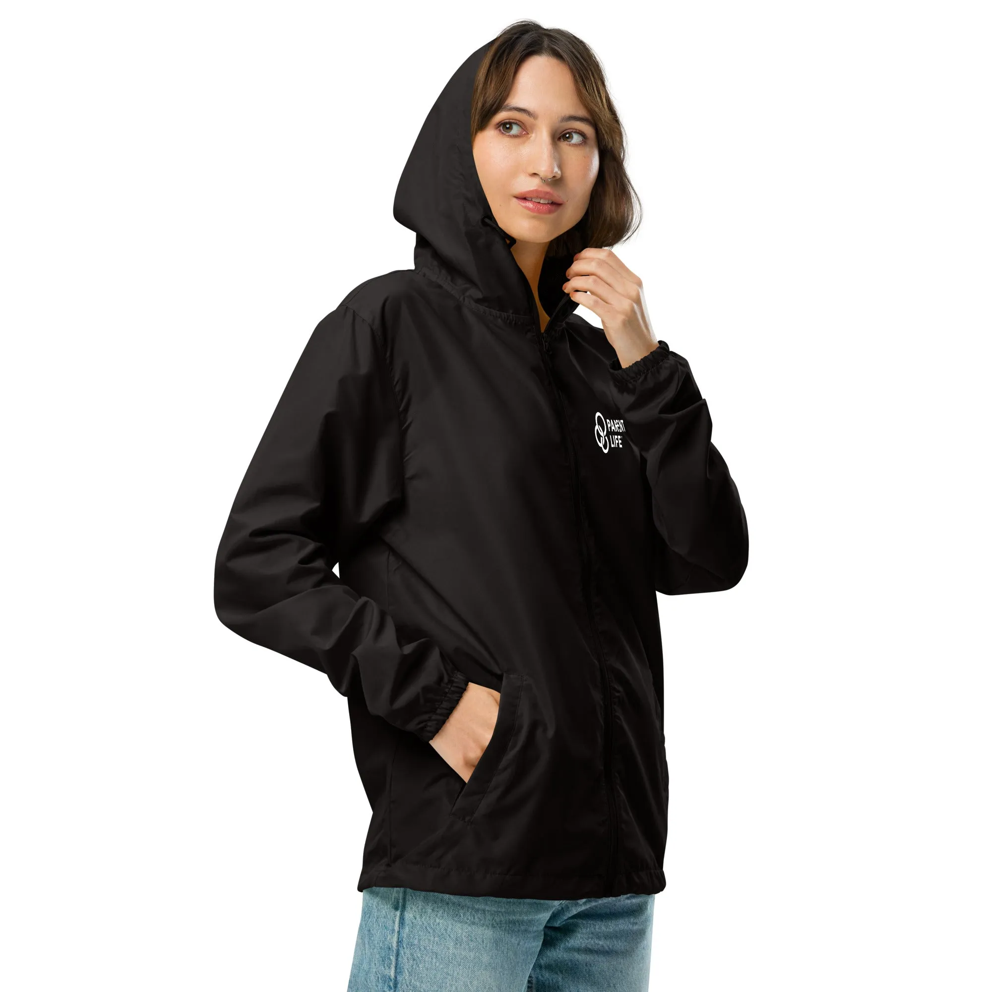 Parent Life Unisex Lightweight Zip Up Windbreaker