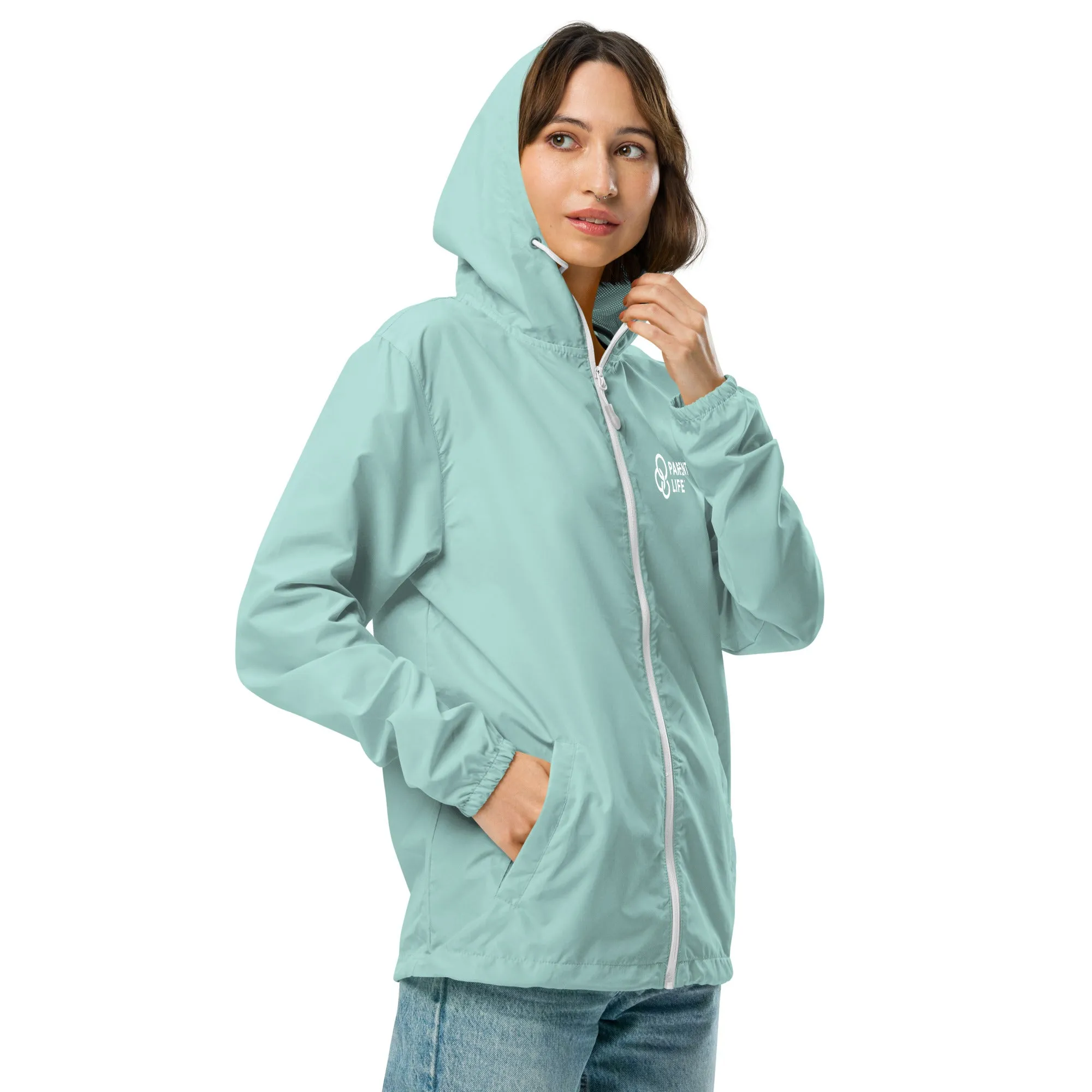 Parent Life Unisex Lightweight Zip Up Windbreaker