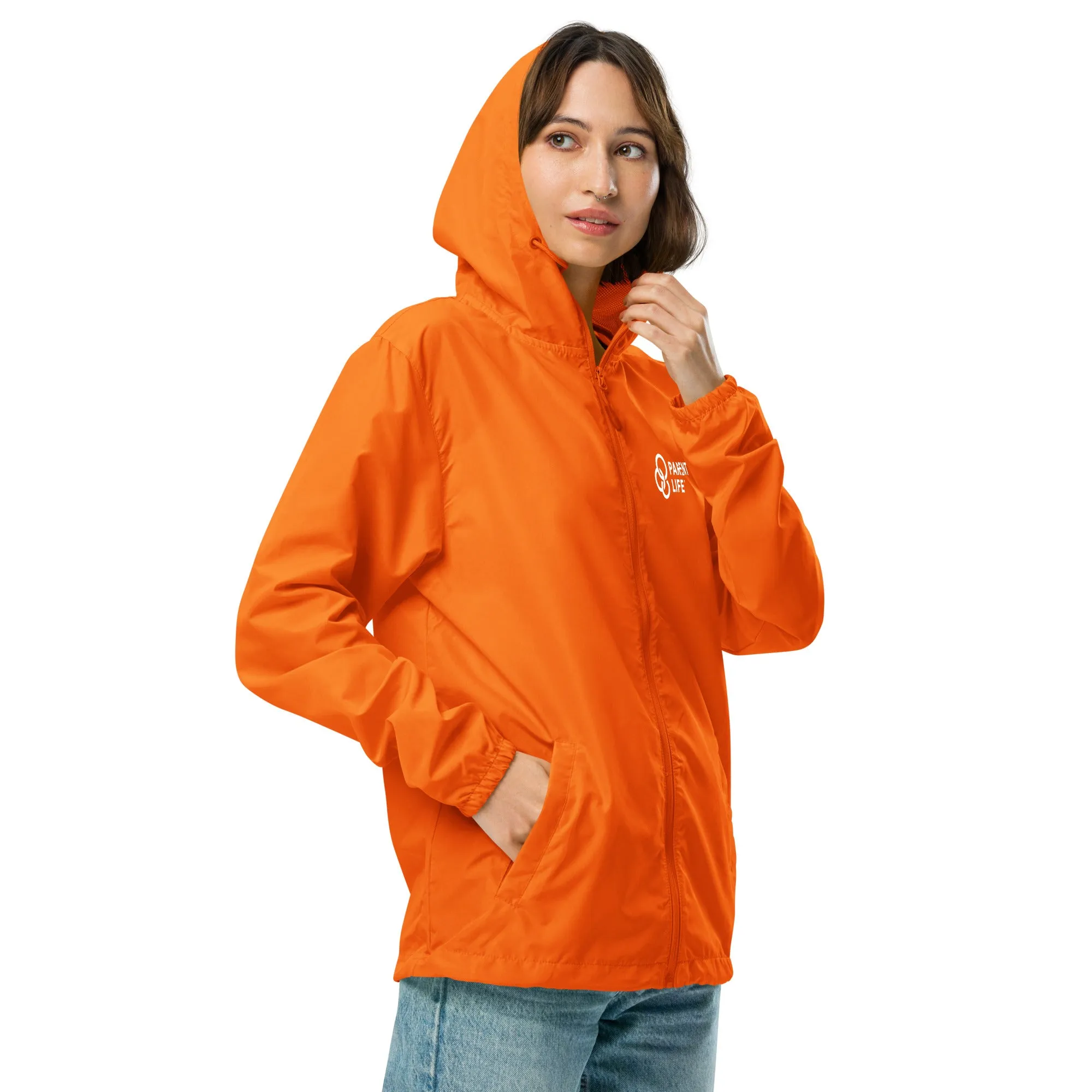 Parent Life Unisex Lightweight Zip Up Windbreaker