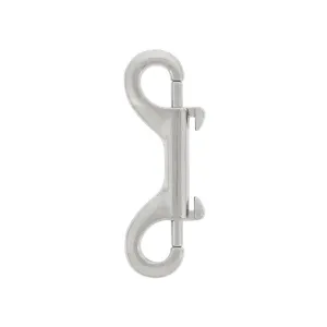 Sliding Bolt Snap S/S double eye 4.5 inch