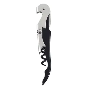 Truetap™ Double Hinged Waiter's Corkscrew by True in Black