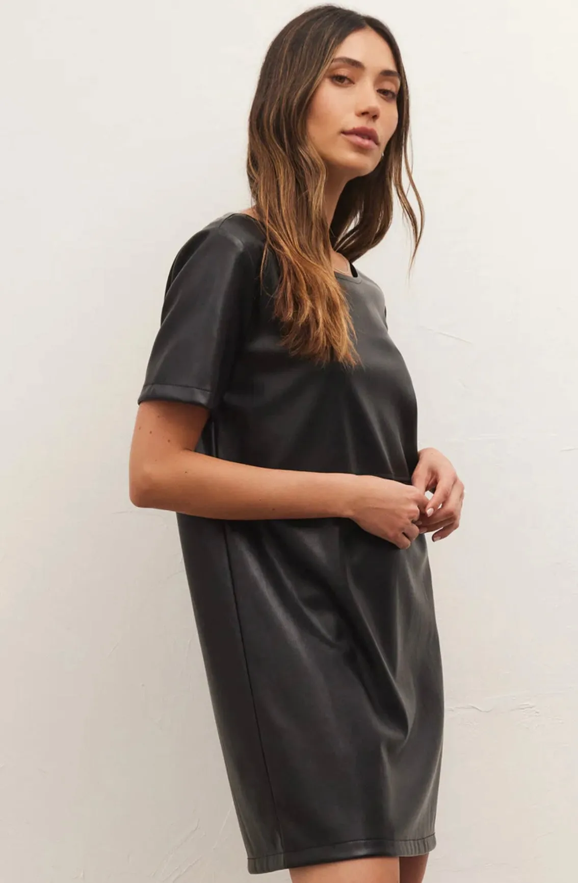 Z Supply - London Faux Leather Dress